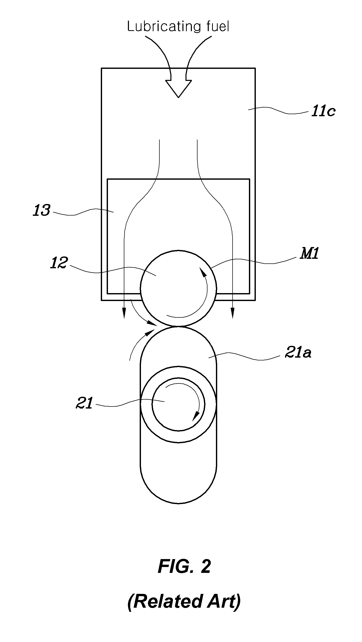 Lubrication apparatus of high pressure pump for common rail system