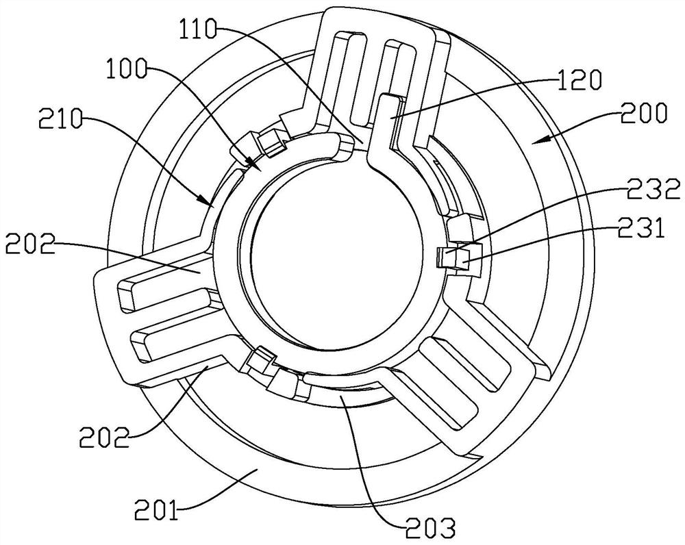 Self-locking mechanism, motor and linear actuator