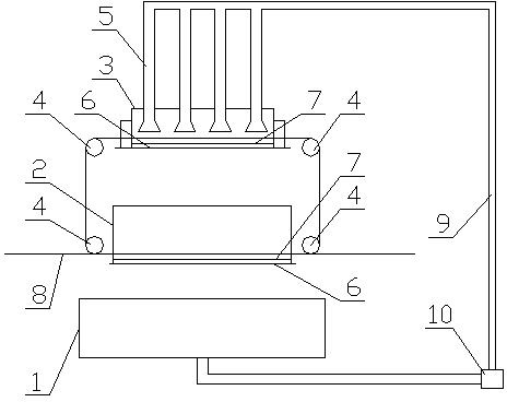 Sand charging groove for manufacturing electroplated diamond fretsaw