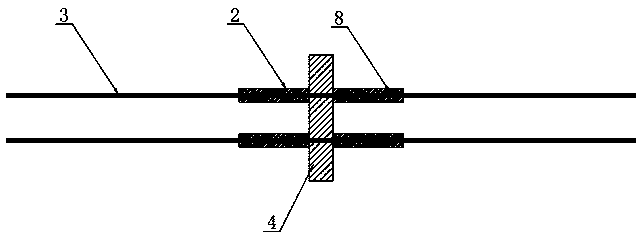 Horizontal joint seam connecting structure suitable for thin panel extrusion deformation