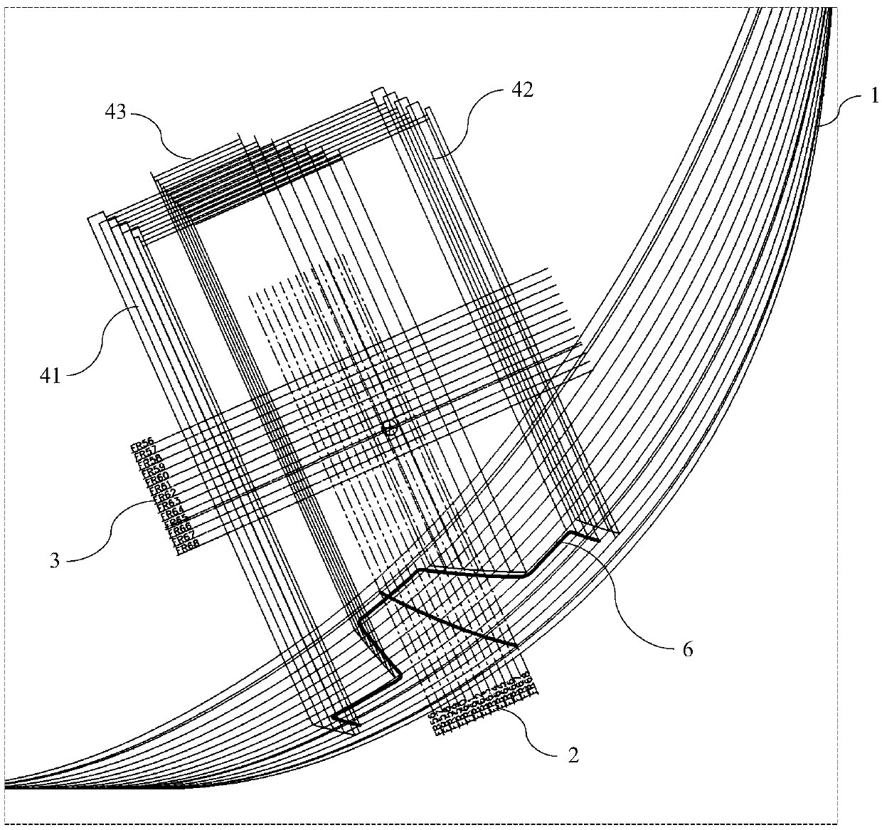 Lofting method of retractable fin stabilizer shell plate