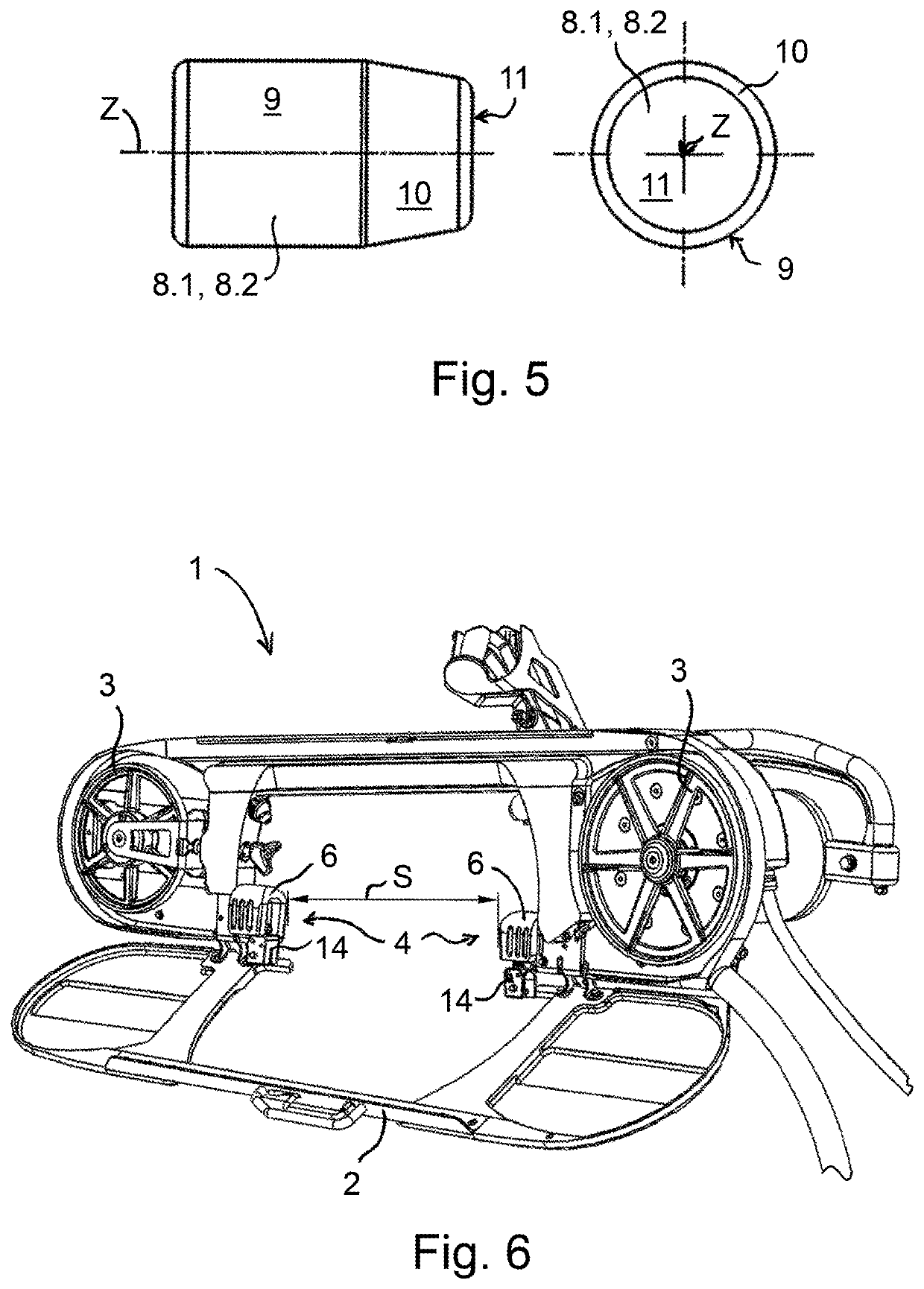 Guide insert and saw blade guide for a bandsaw