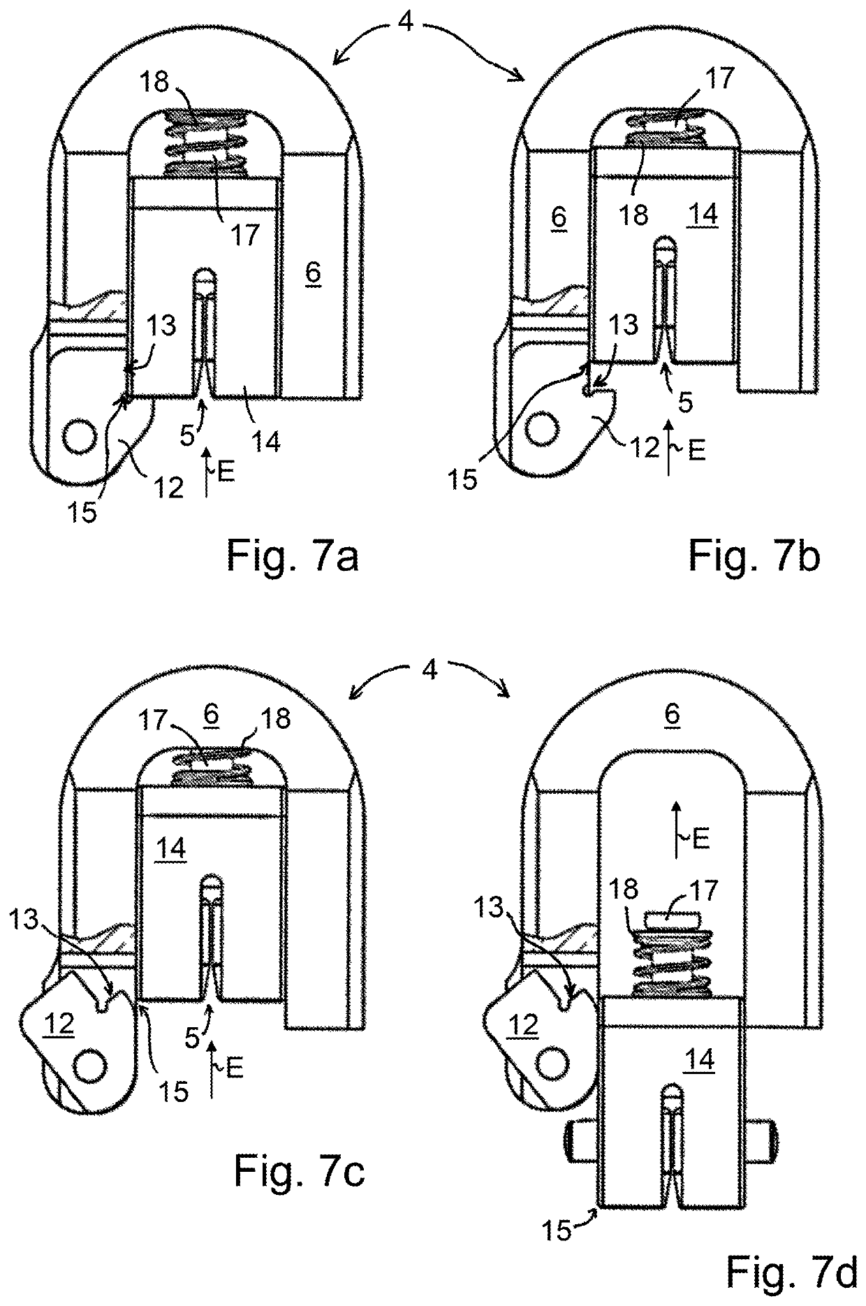 Guide insert and saw blade guide for a bandsaw