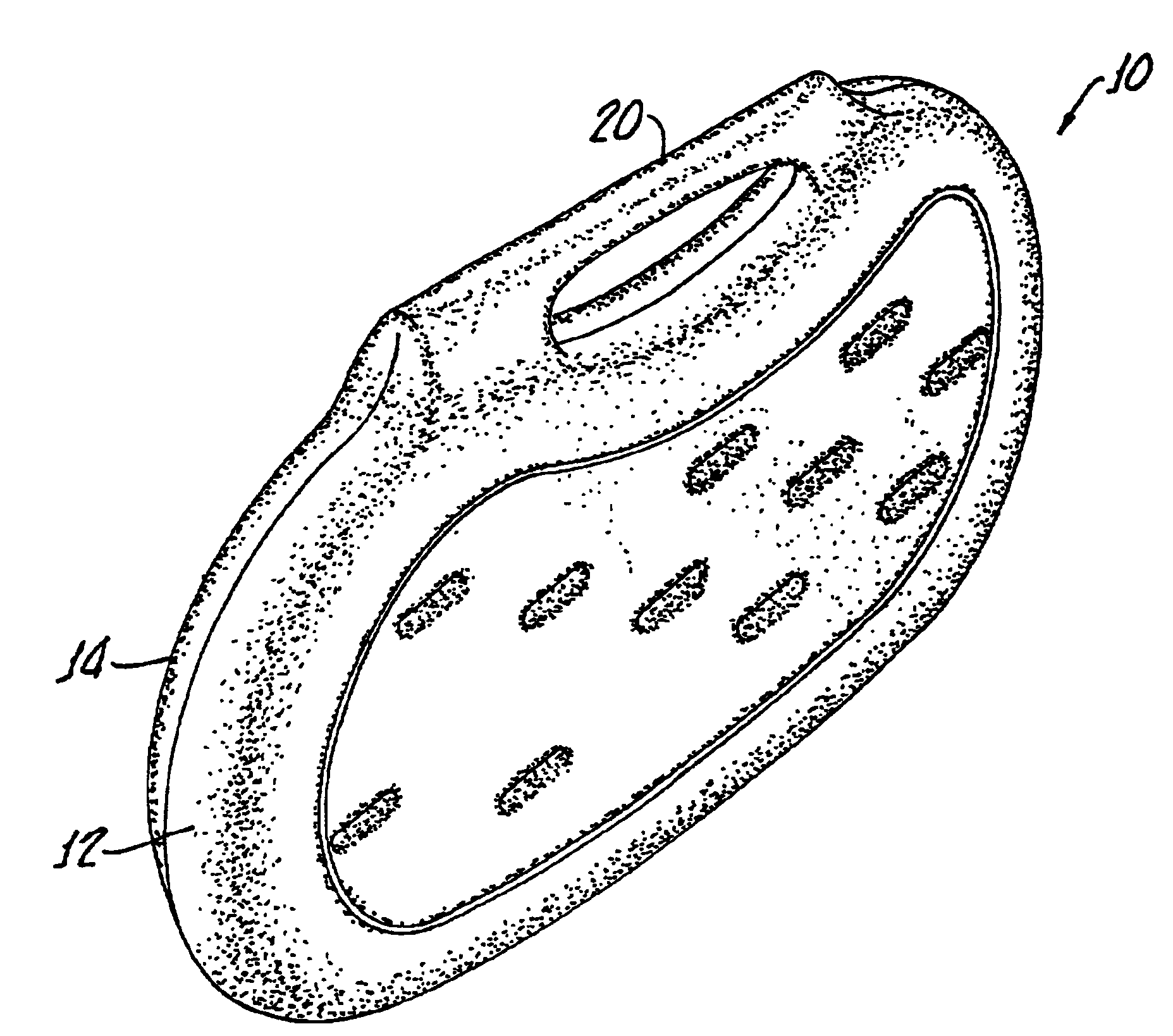 Seat cushion with integrated handle