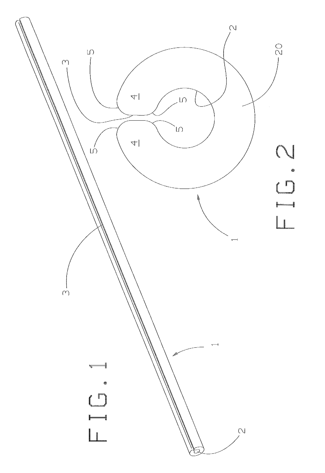 Spaghetti-like long pasta shape and relative production device