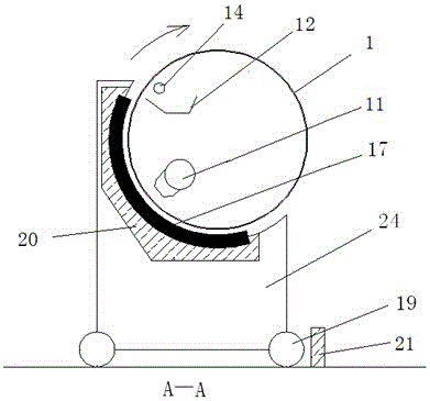 A drum type magnetic separator with roughing and sweeping functions