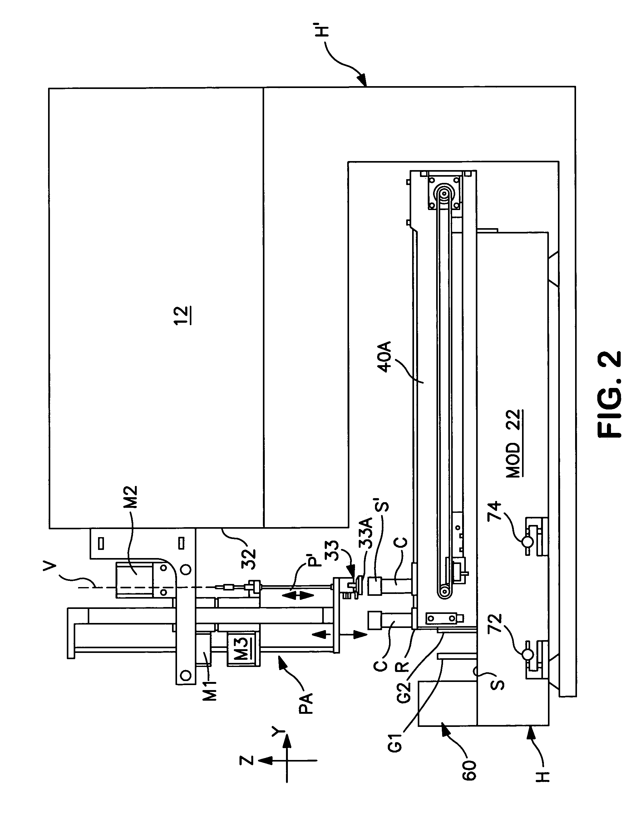 Specimen-container rack for automated clinical instrument