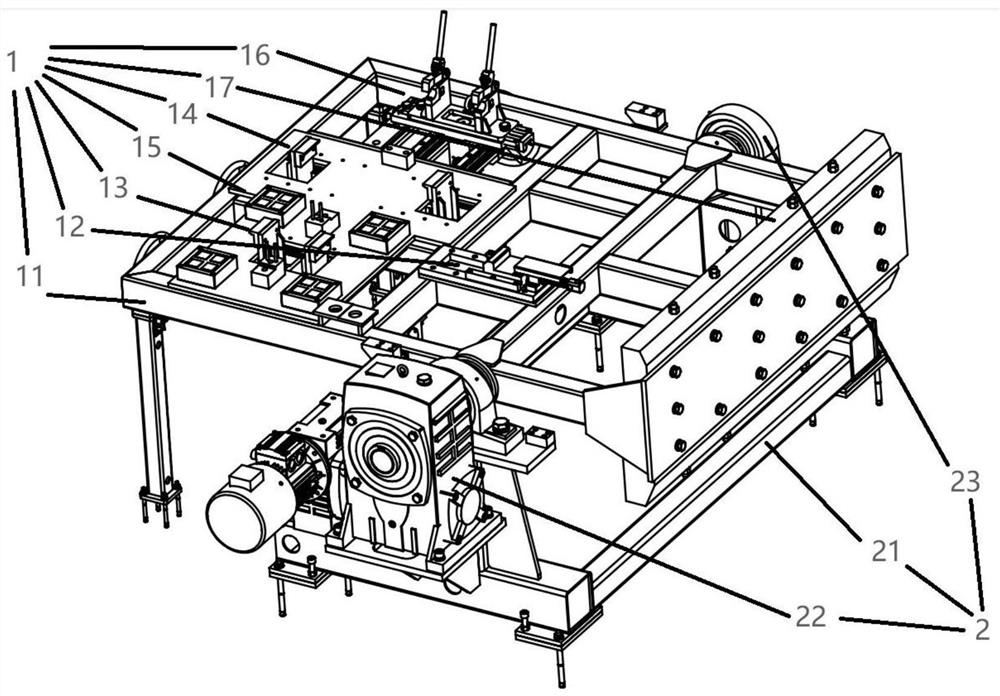 Bottom plate assembly turnover mechanism