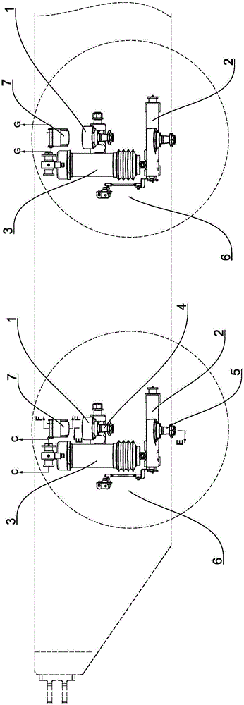 Independent suspension system for super-heavy chassis