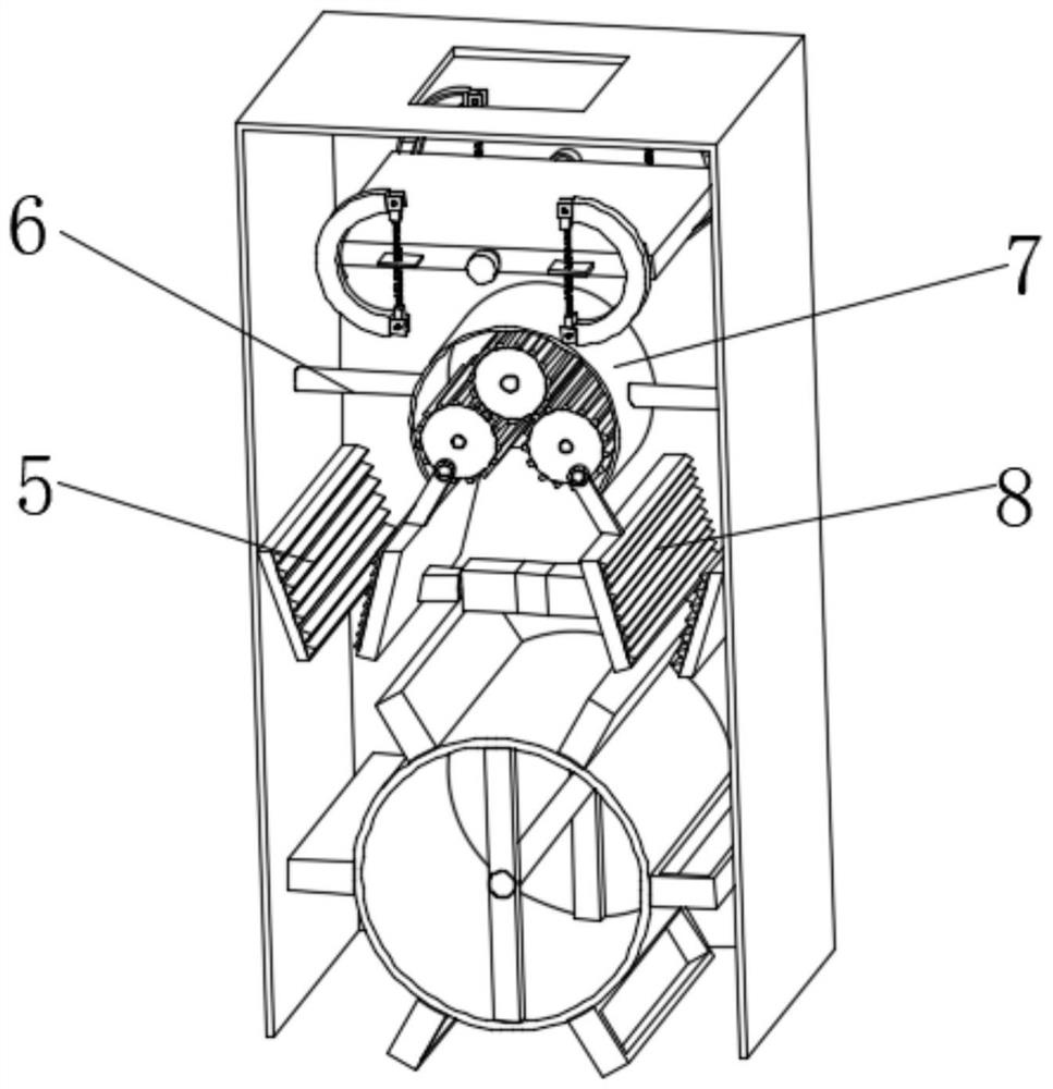 Mining machining extrusion device