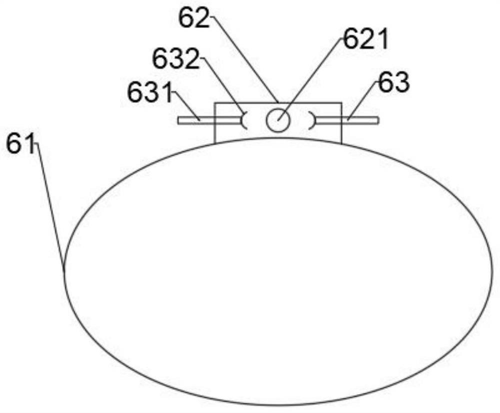 Chest drainage nursing device for thoracic surgery department