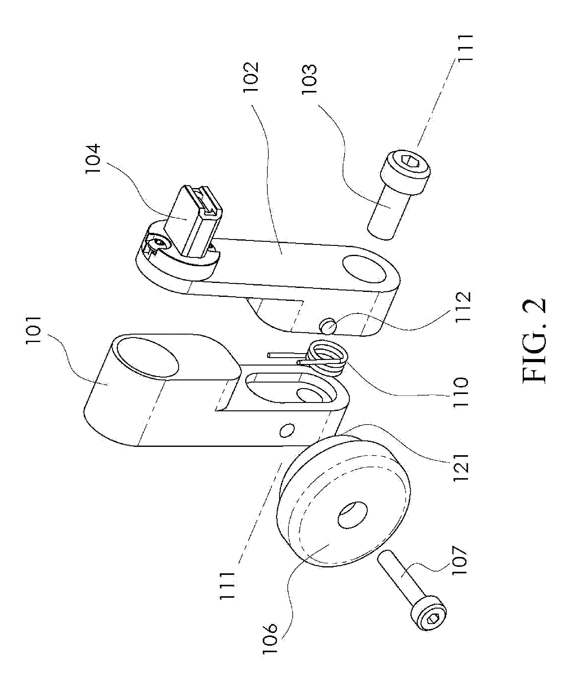 Adaptive device for shifting imaging axis across fiber-optic endfaces in multi-fiber connector for inspection