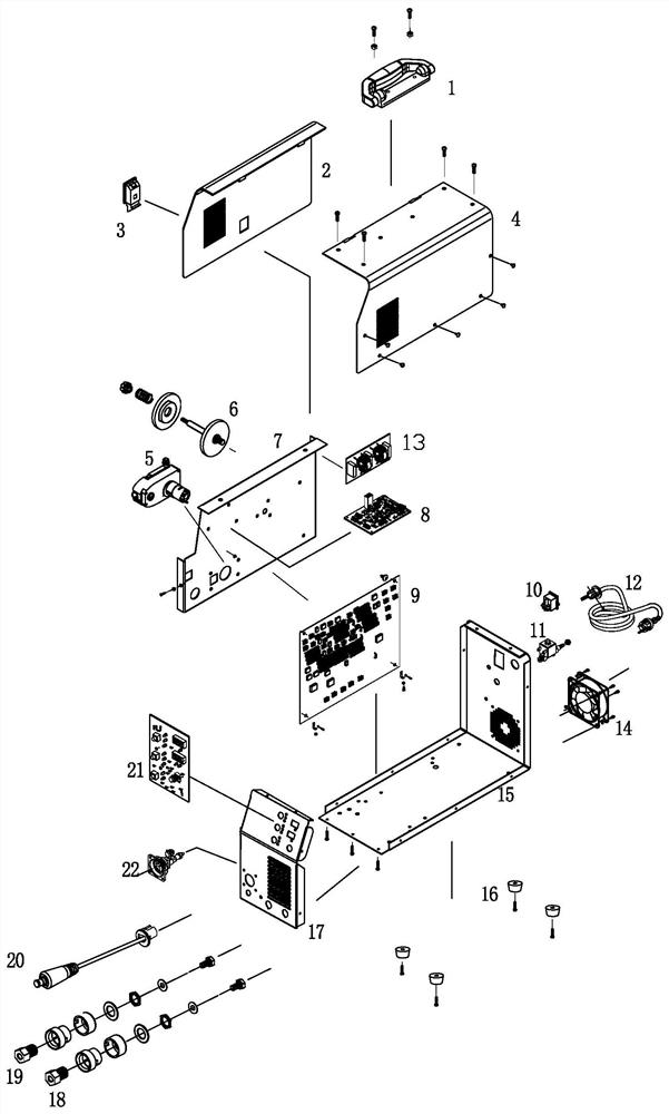 Three-function inverter welding machine with high electromagnetic compatibility