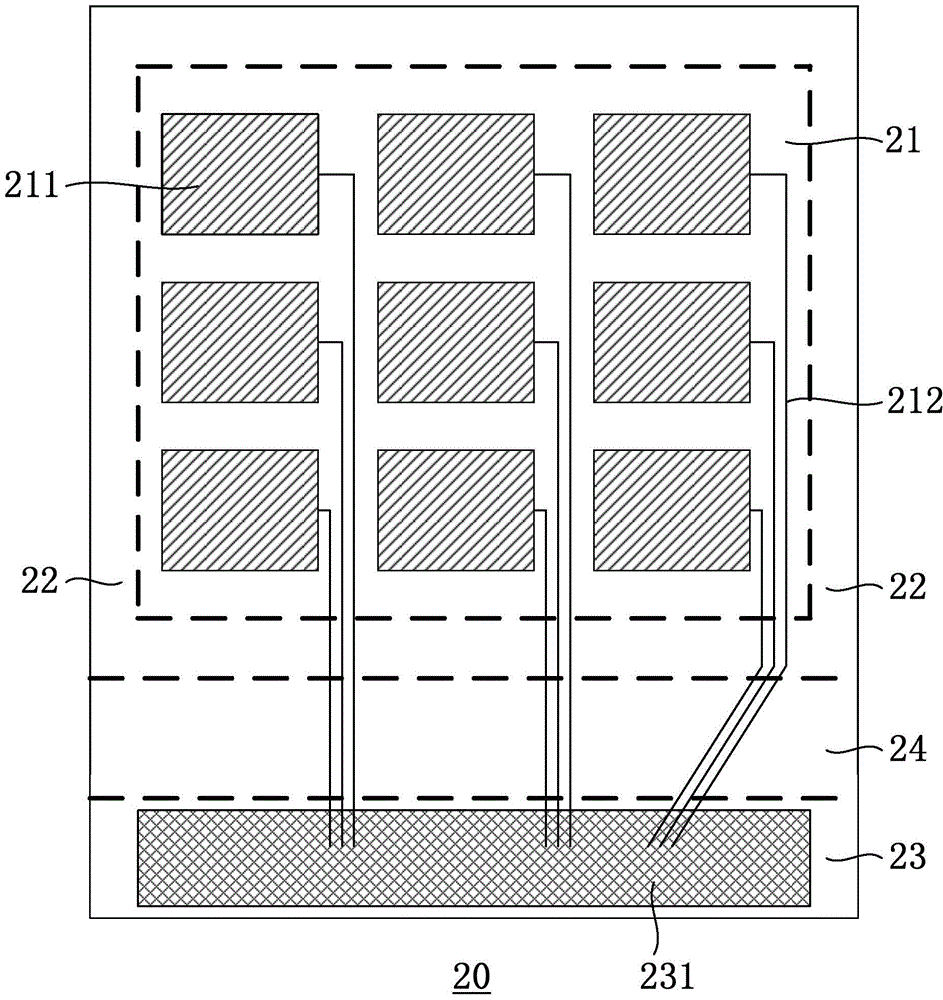 Array base plate and display panel