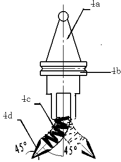 Spring tool for deburring of bearing holder