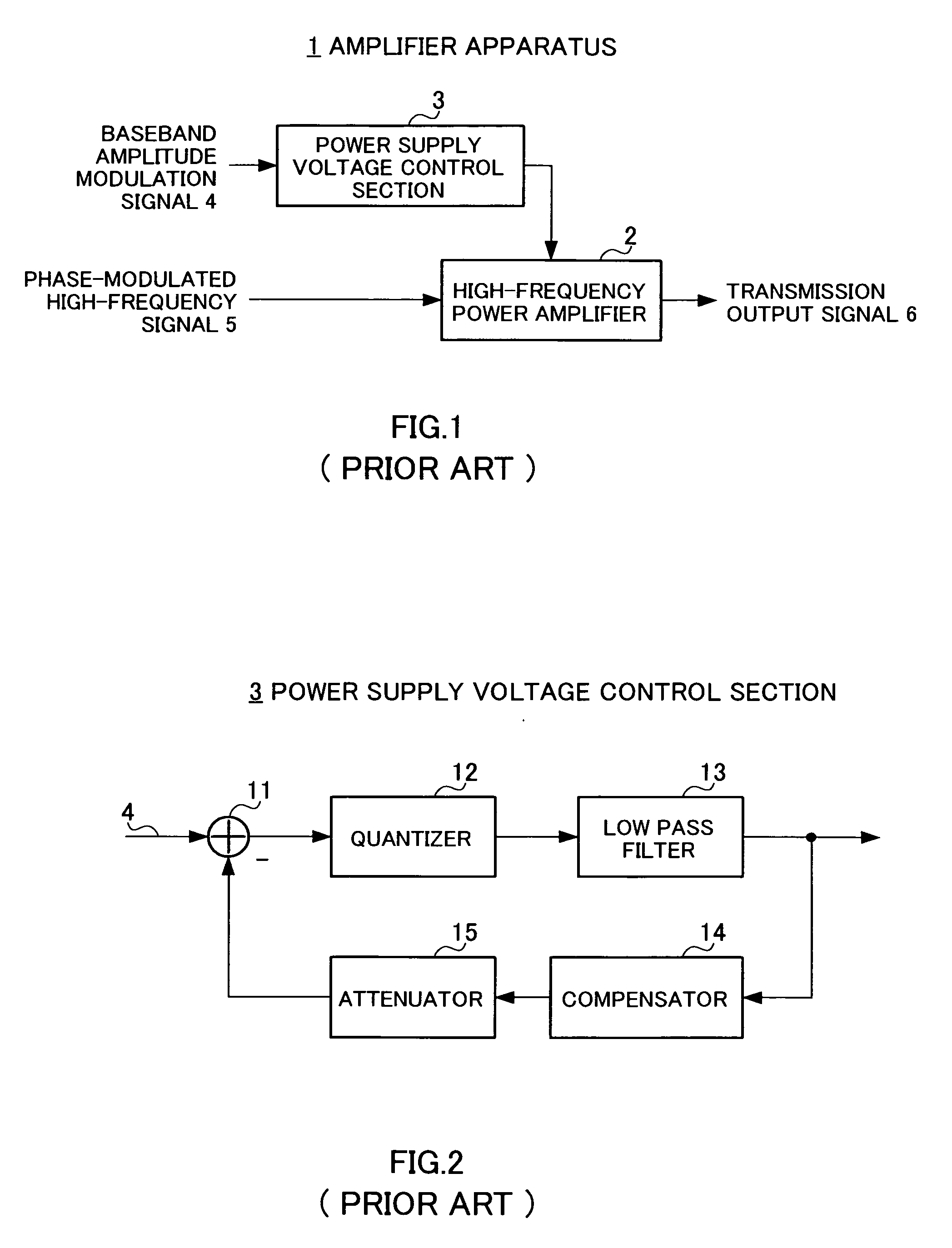 Amplifier apparatus, polar modulation transmission apparatus and wireless communication apparatus