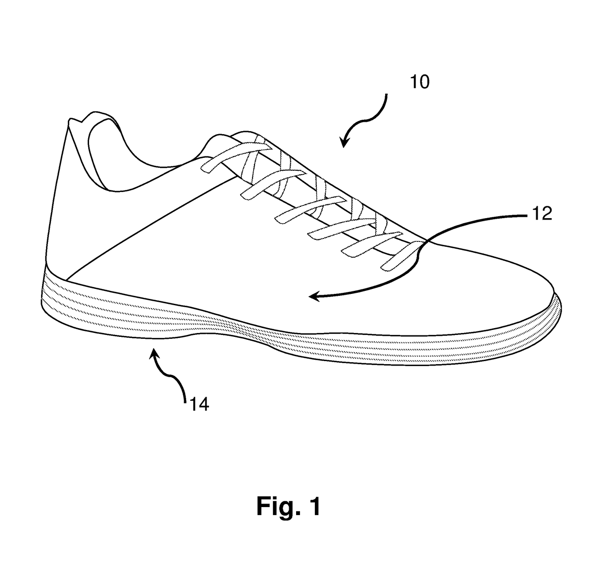 Force Mitigating Athletic Shoe