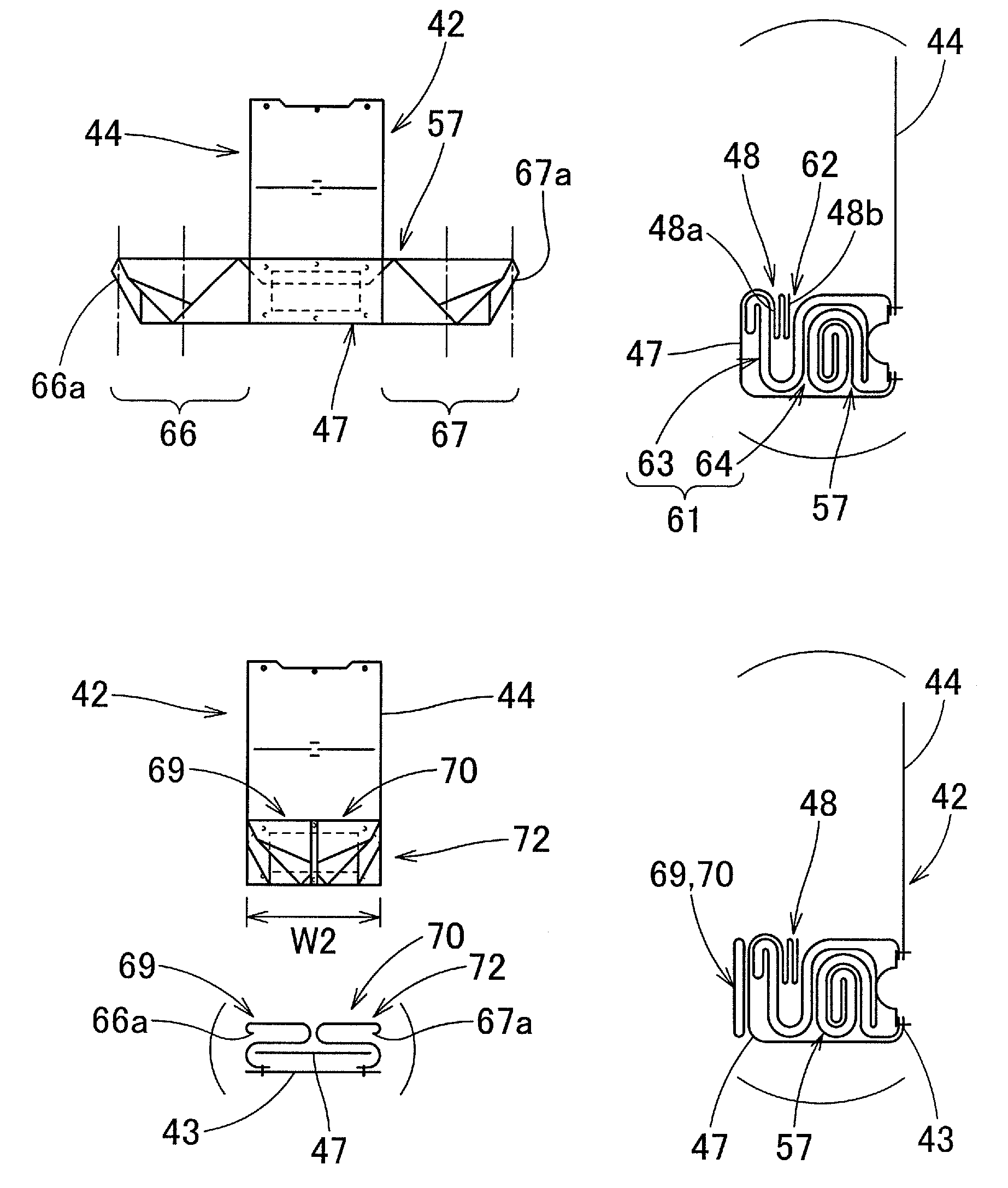 Airbag apparatus for a front passenger's seat