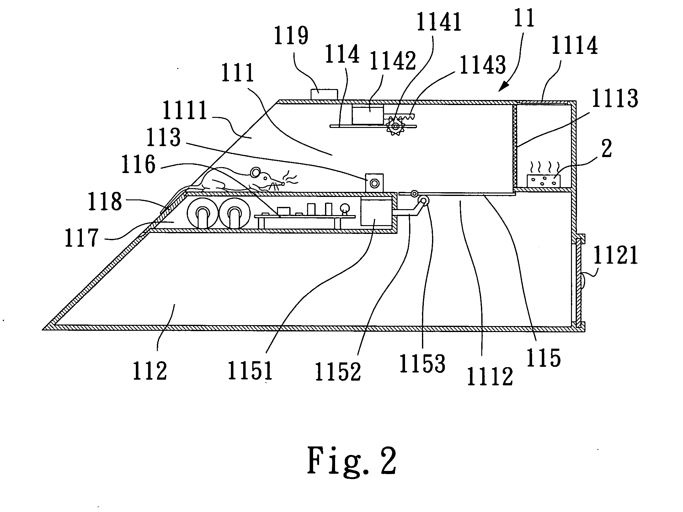 Trapping device