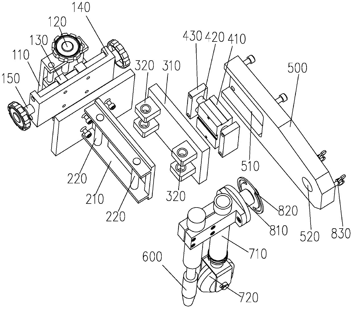 Mechanical welding seam tracking device