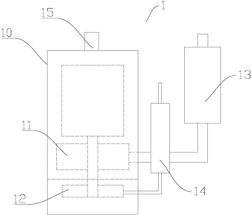 Refrigerating and heating type air conditioner and control method thereof