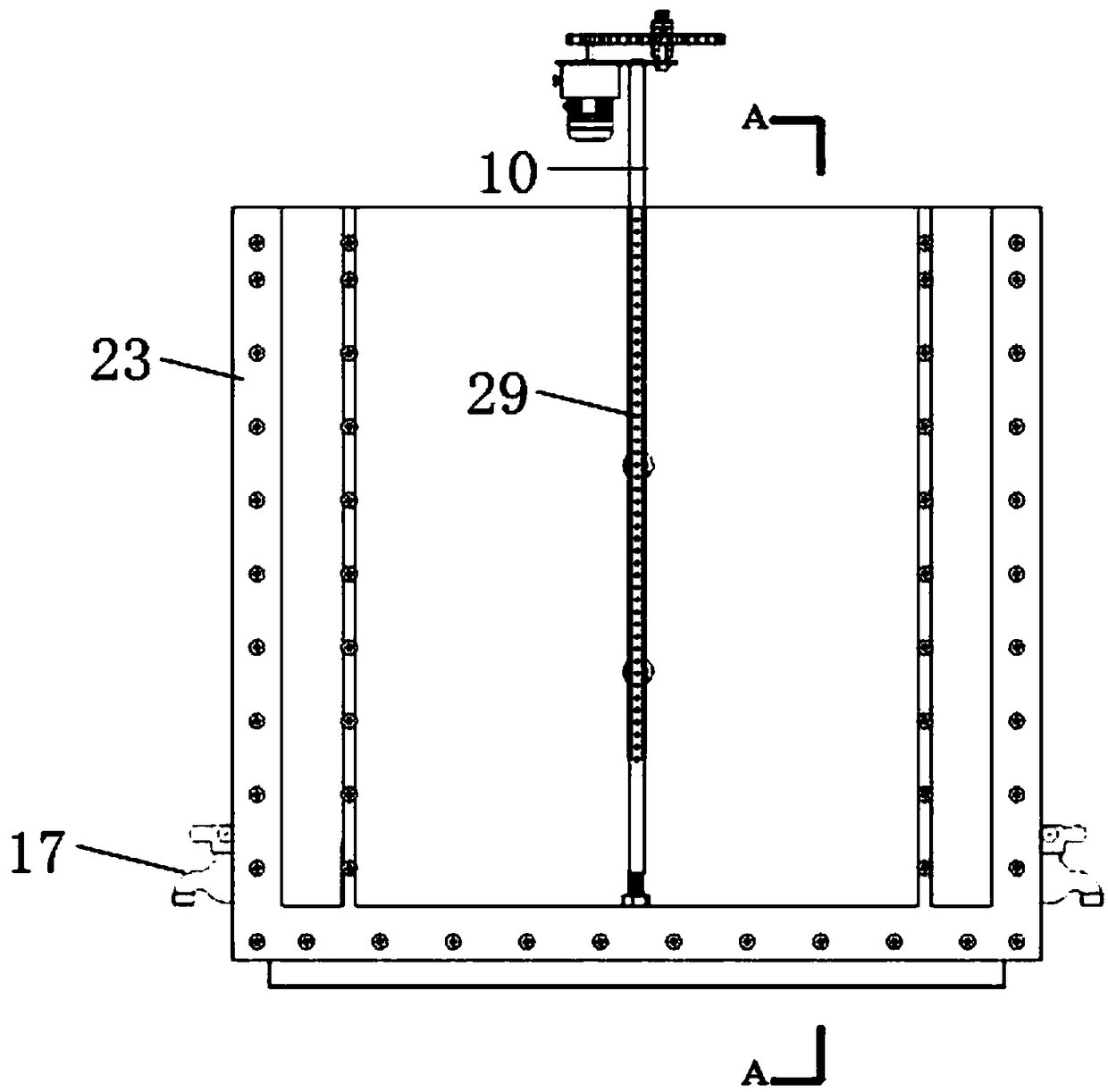 Two-dimensional pile soil interaction experiment system based on PIV technology and experiment method