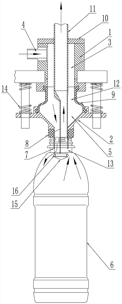 Particle filling valve