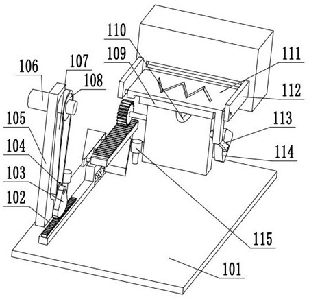 Ancient Chinese character evolution comparison device