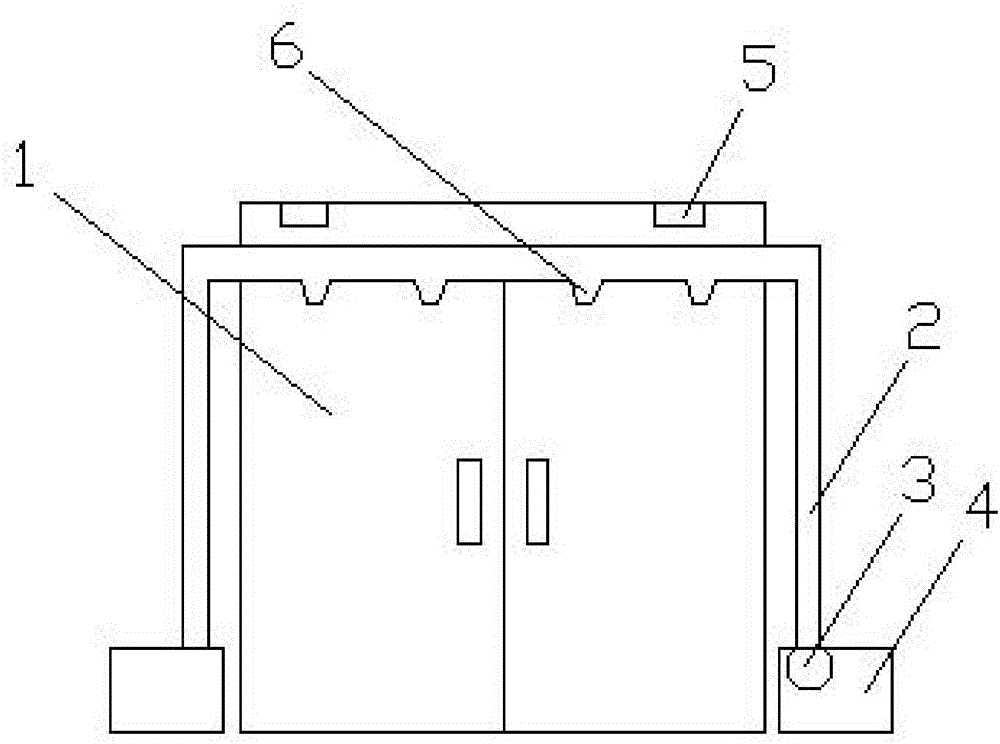 Intelligent fire exit door