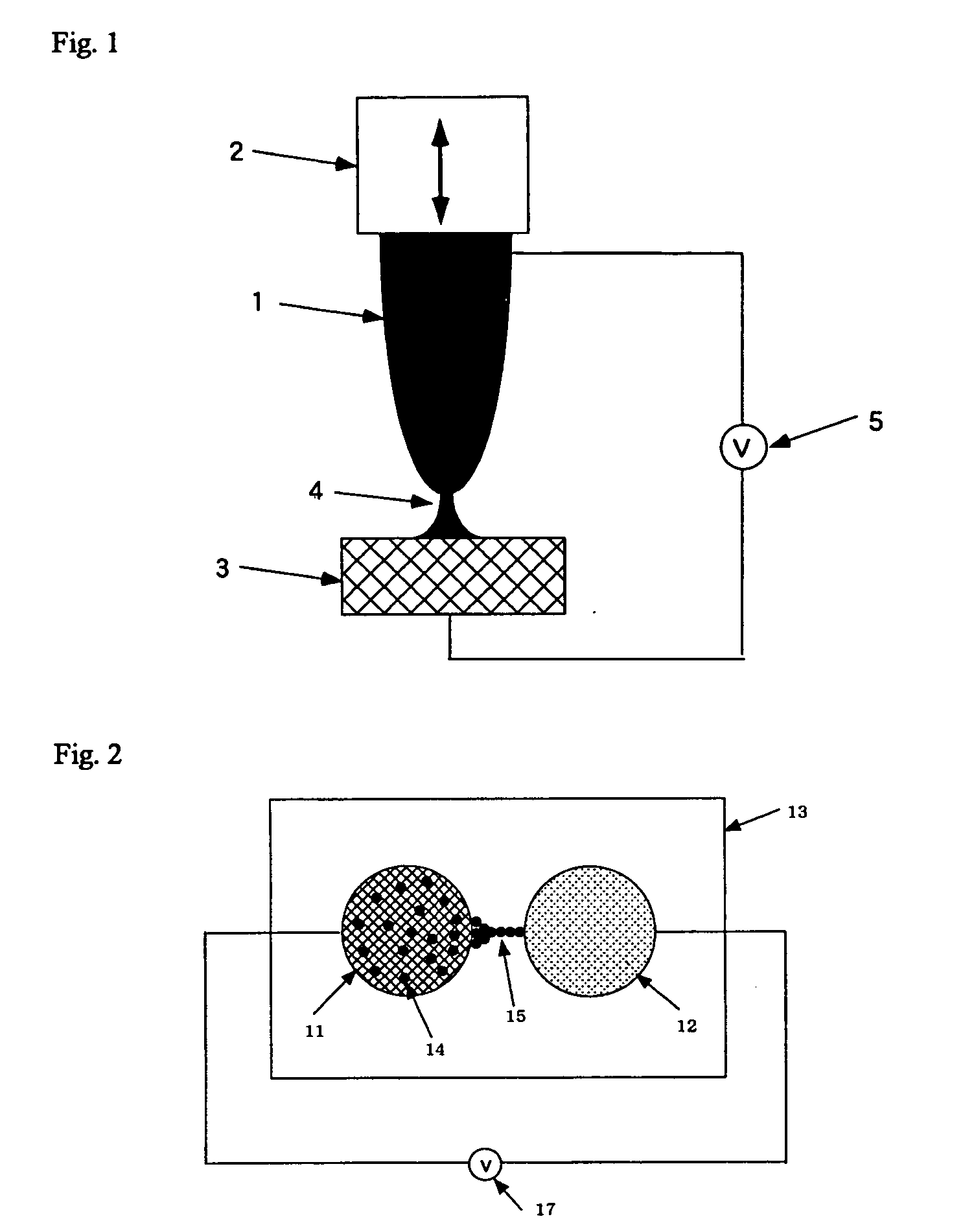 Electronic device having controllable conductance