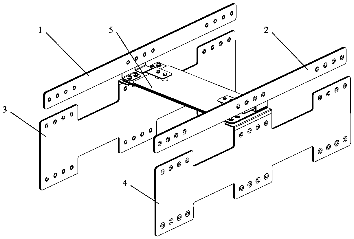 Combined Multilayer Composite Electrical Connection Structure for Converter