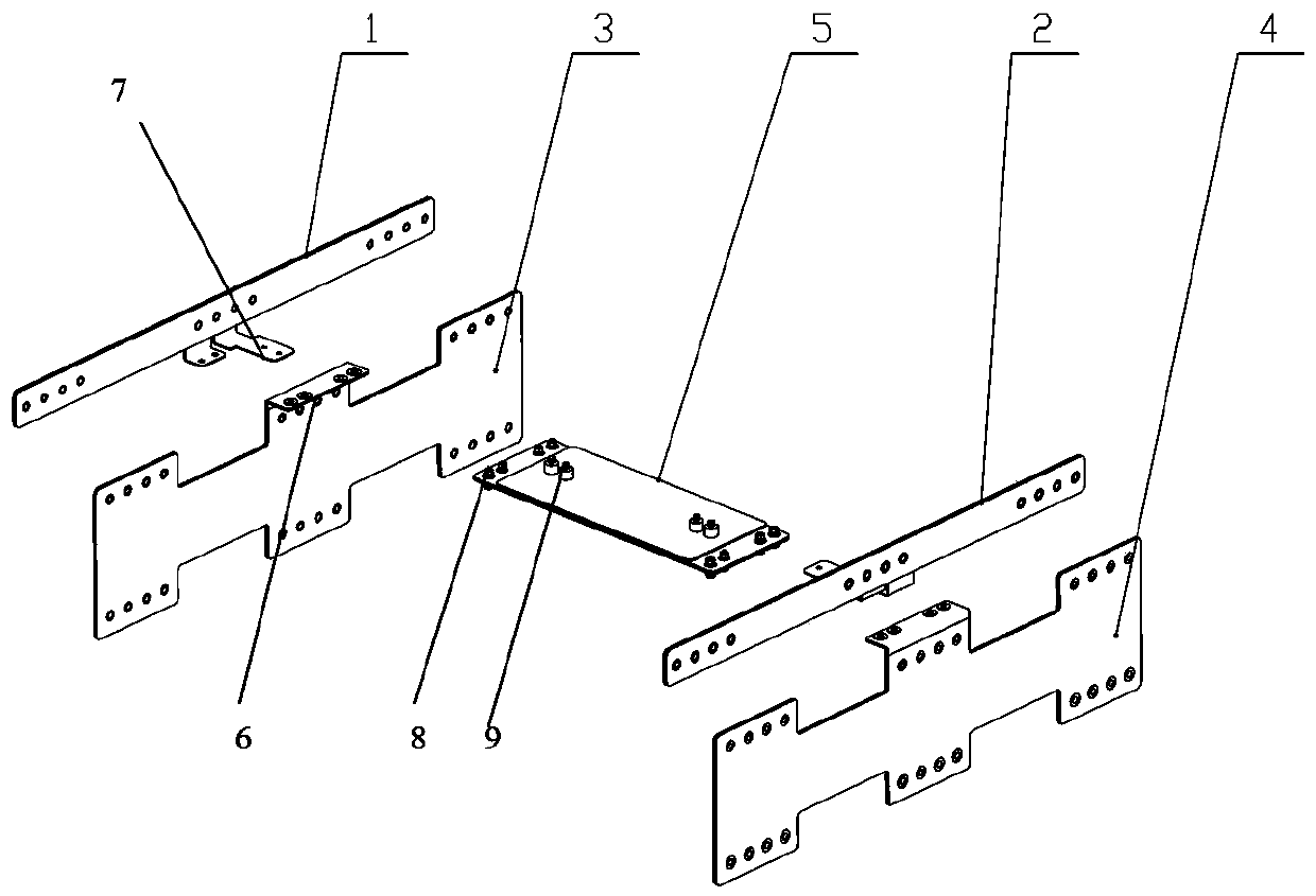 Combined Multilayer Composite Electrical Connection Structure for Converter