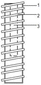 A Composite Rigid Core Pile with Stirring Thread Special-shaped Consolidation Body and Its Construction Method