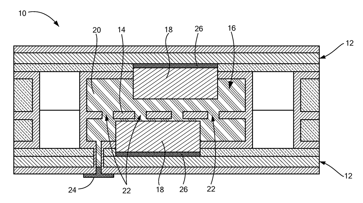 Super-capacitor with separator and method of producing the same