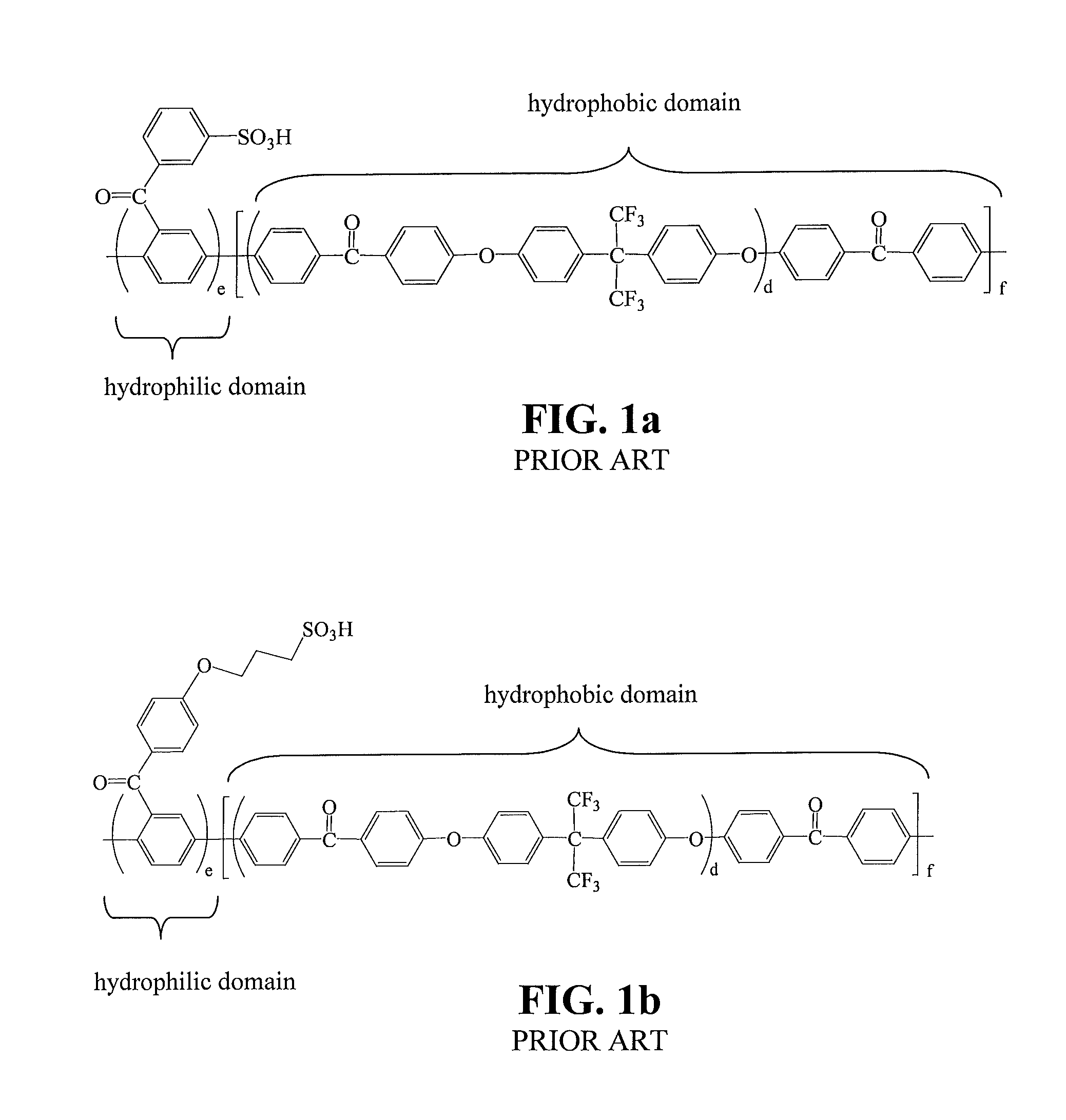 Sulfonated poly(phenylene) copolymer electrolyte for fuel cells