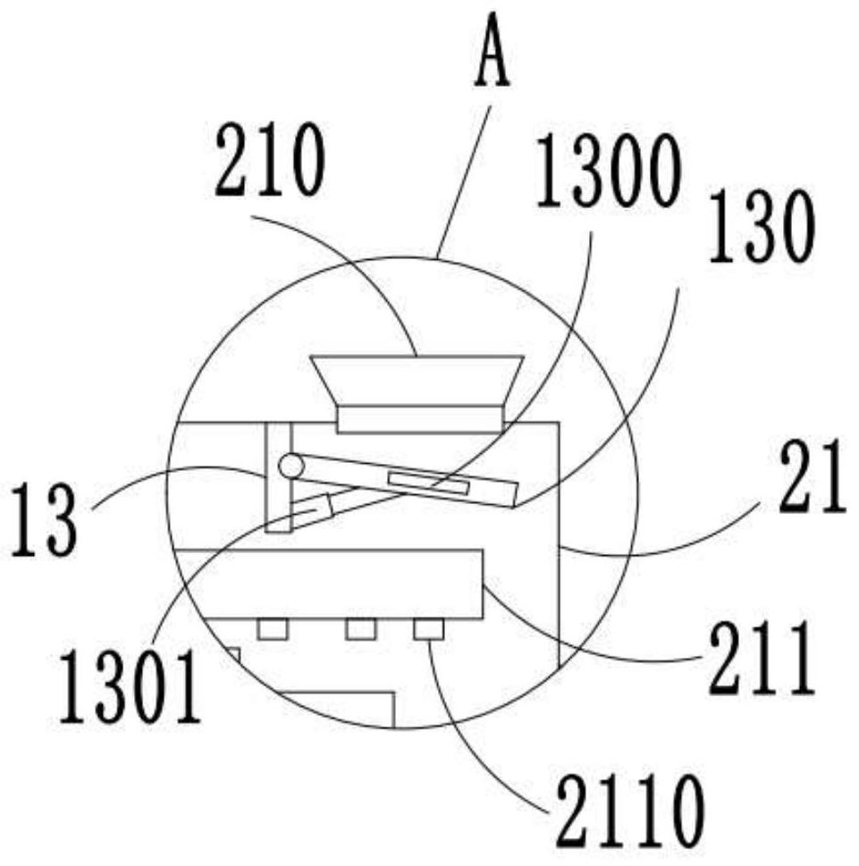 Dosage-controllable barium meal preparation device for imaging department