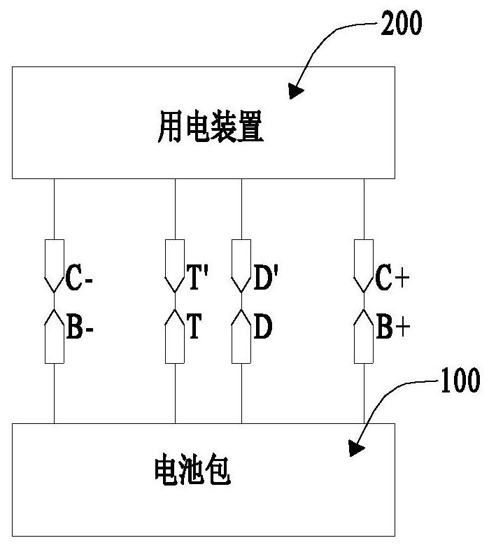 Battery pack and detection method for battery pack