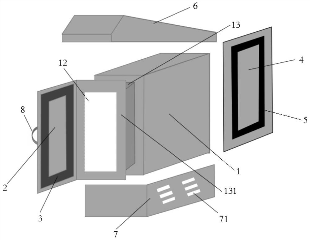 Secondary box body