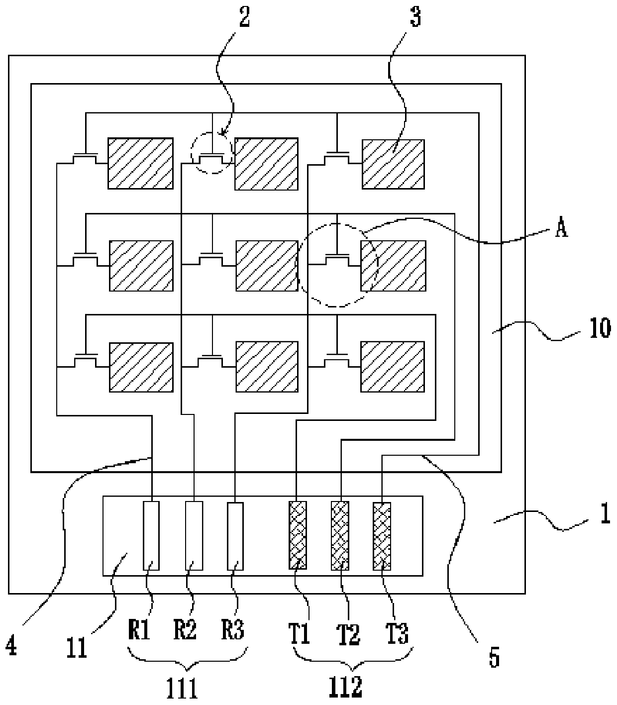 A kind of touch screen, display device