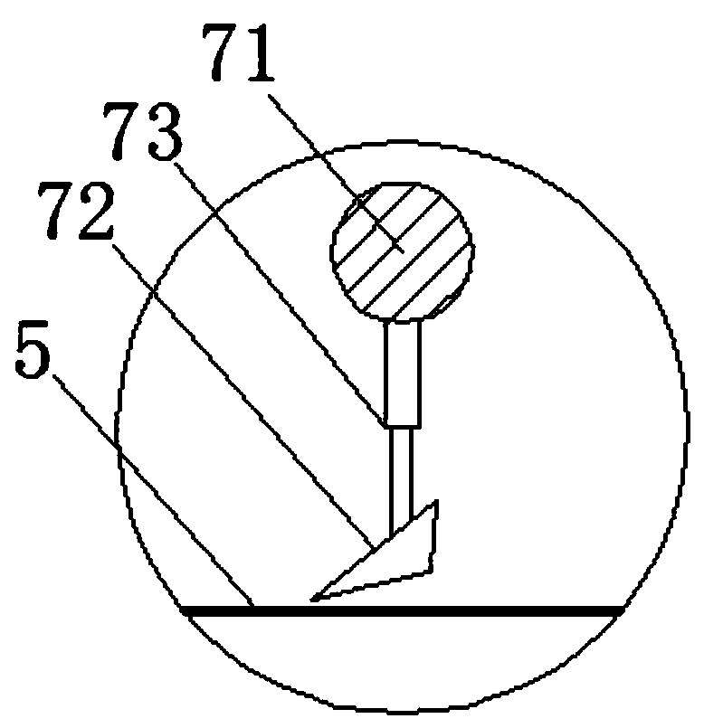 Processing device convenient to operate of bitter buckwheat products