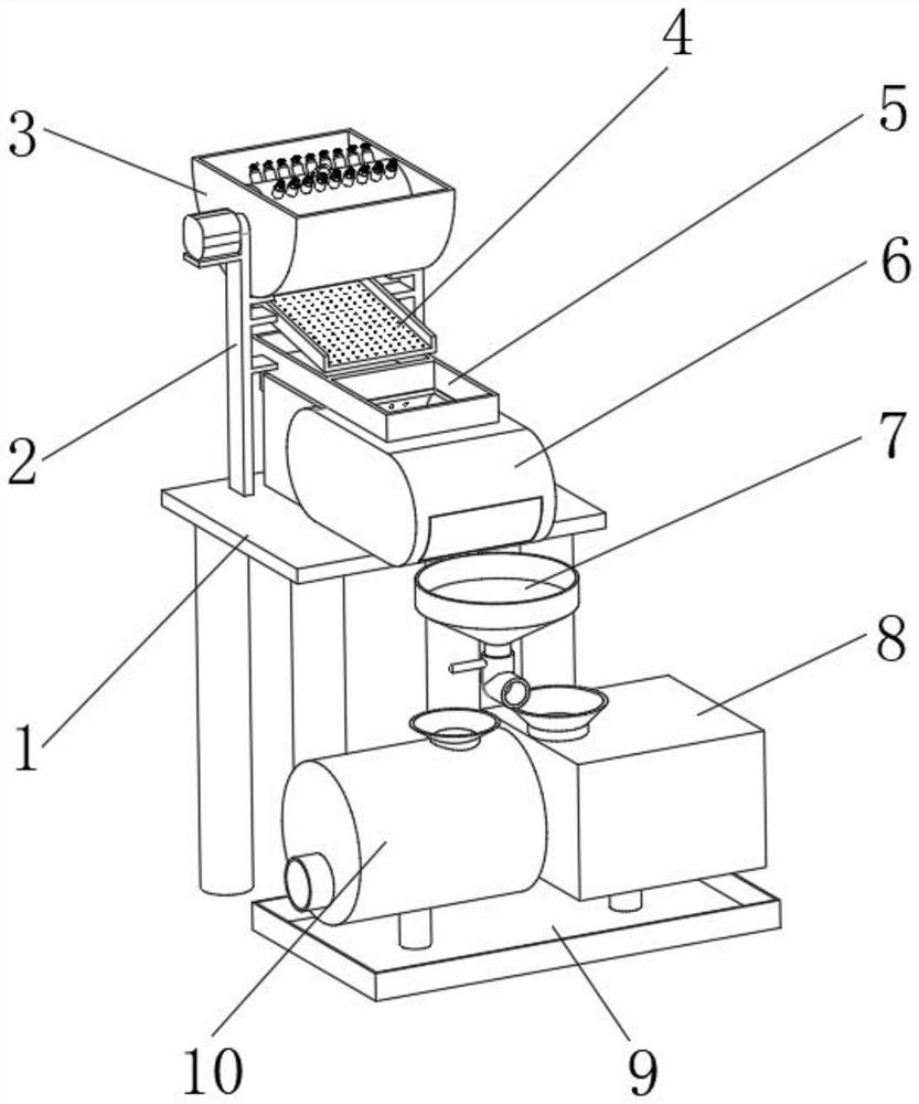 A preparation device based on traditional Chinese medicine for the treatment of diabetes