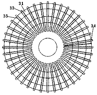 Device for preparing biochar by means of straw