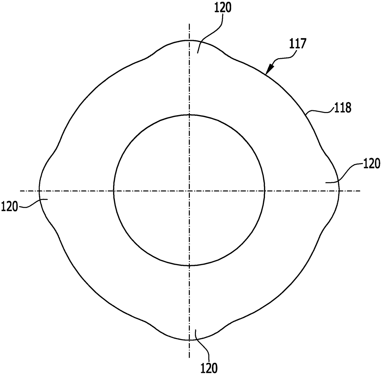 Valve pistol for a high-pressure cleaning device