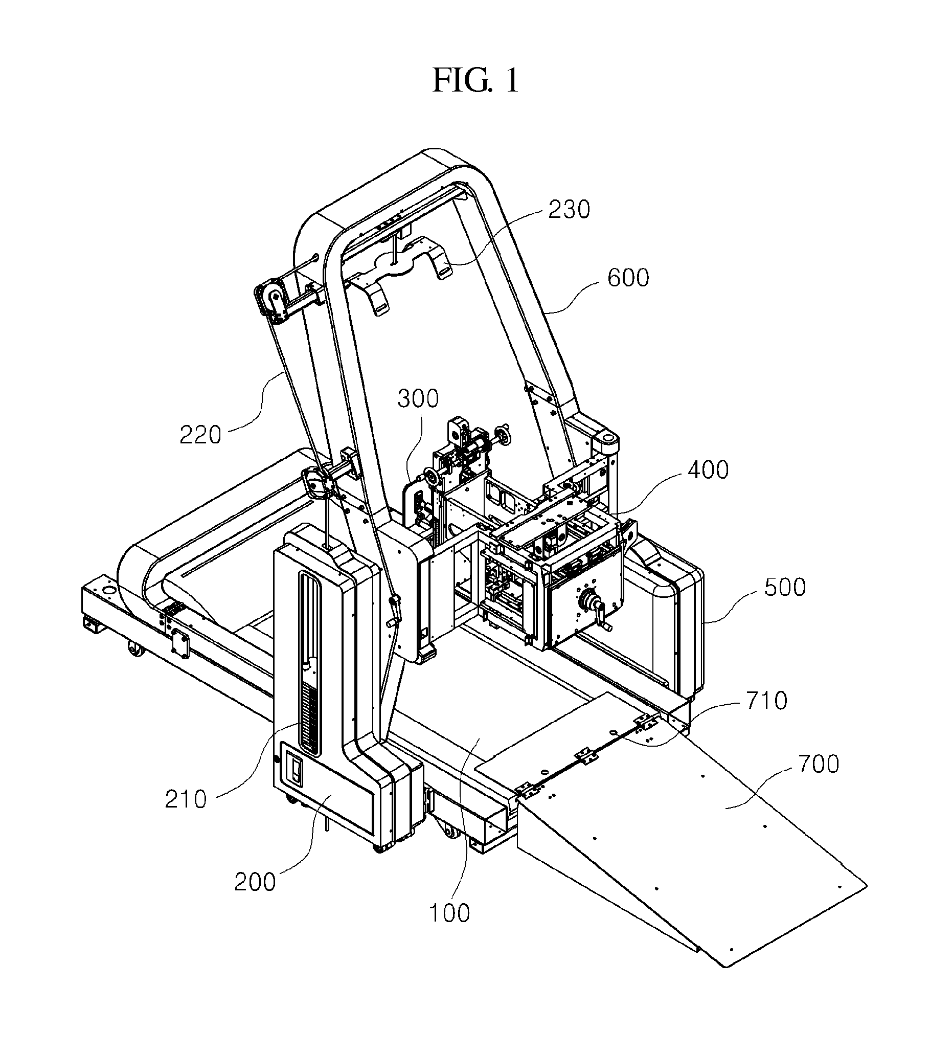 Walking training apparatus