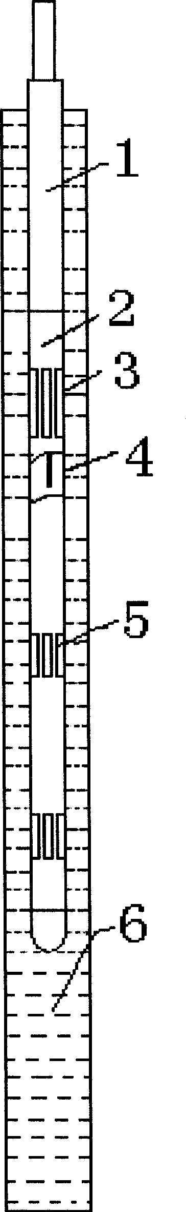 High precision digital sonic wave variable density scale method