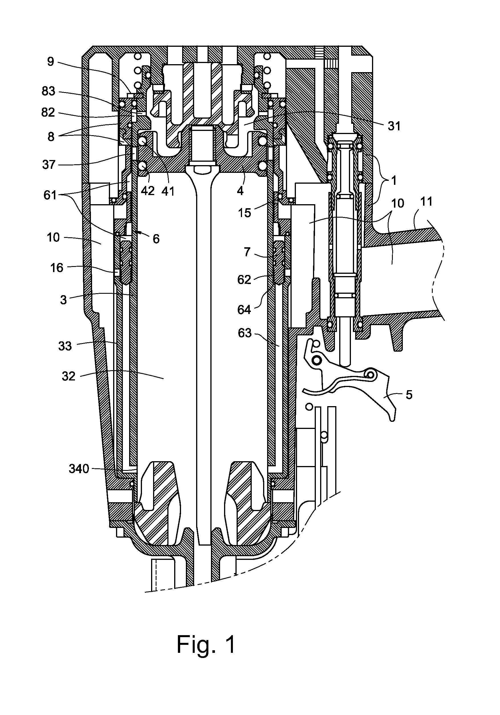 Pneumatic nail gun