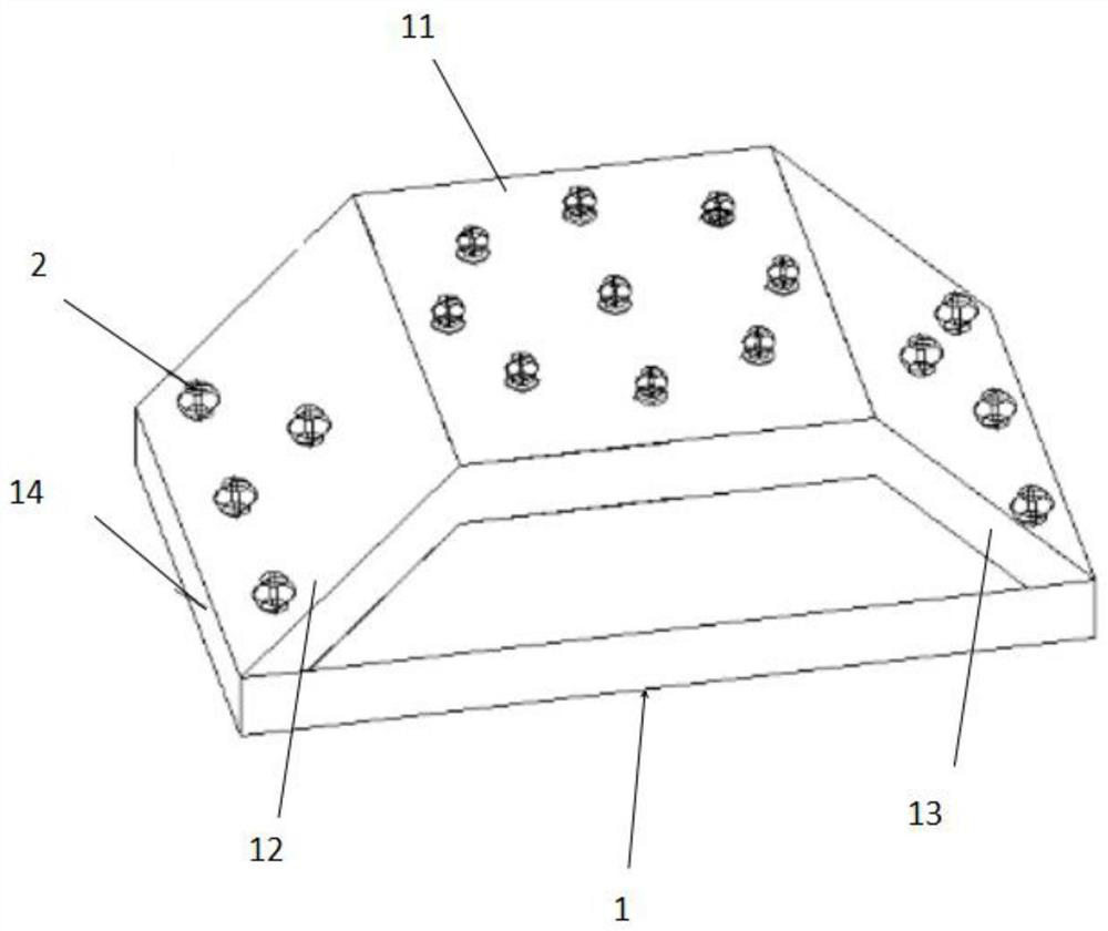 Standard device for geometric quantity measurement and calibration