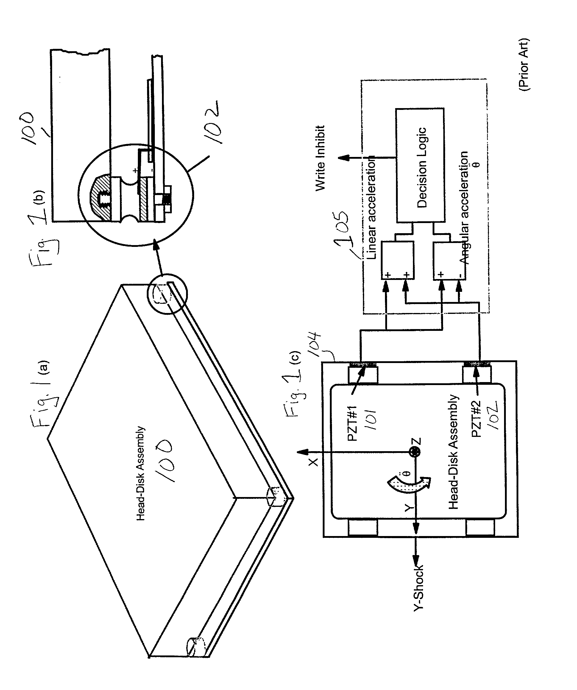 Rotational vibration velocity-based sensor for disk drives