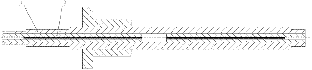 Ball screw assembly structure based on friction damping