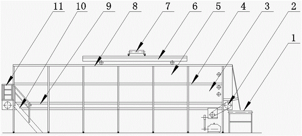 Tea blending and egualizing machine